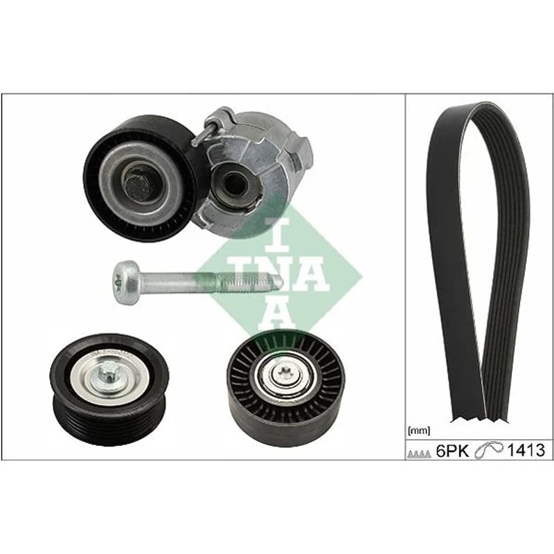 SCHAEFFLERINA V formos rumbuotas diržas, komplektas 529 0304 10