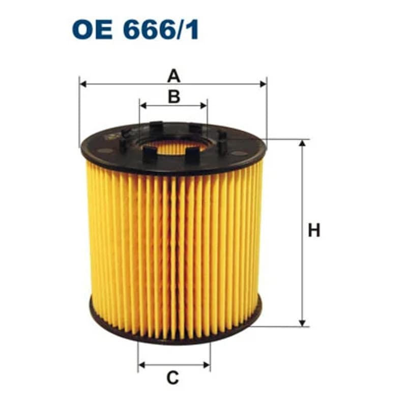 FILTRON Alyvos filtras OE 666/1