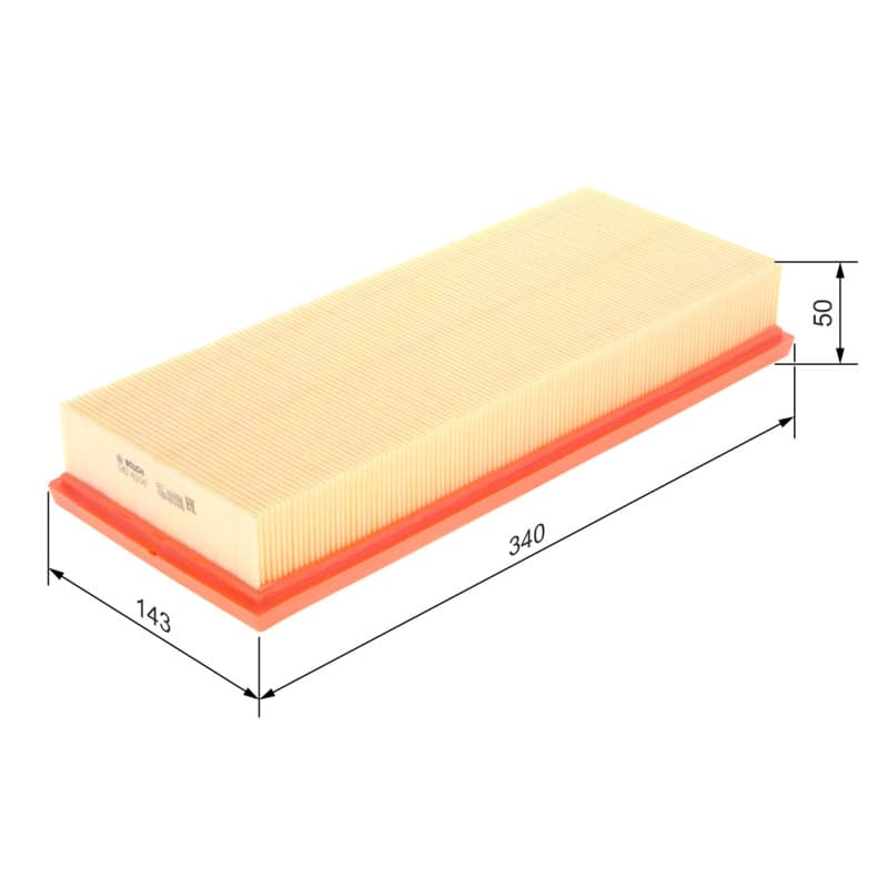 BOSCH 1 457 433 047 oro filtras