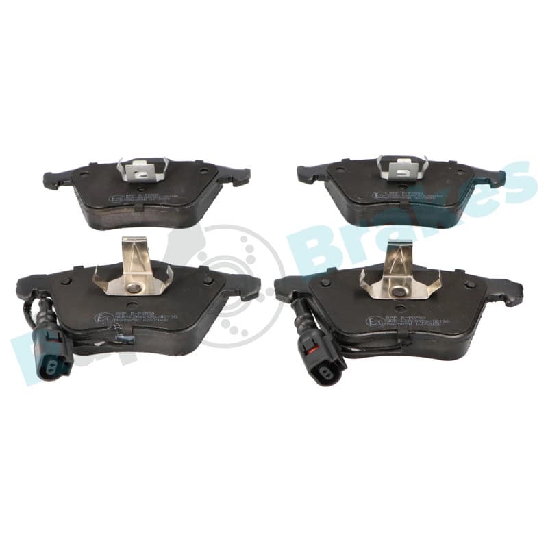 RAPBRAKES stabdžių trinkelių rinkinys, diskinis stabdys R-P0500