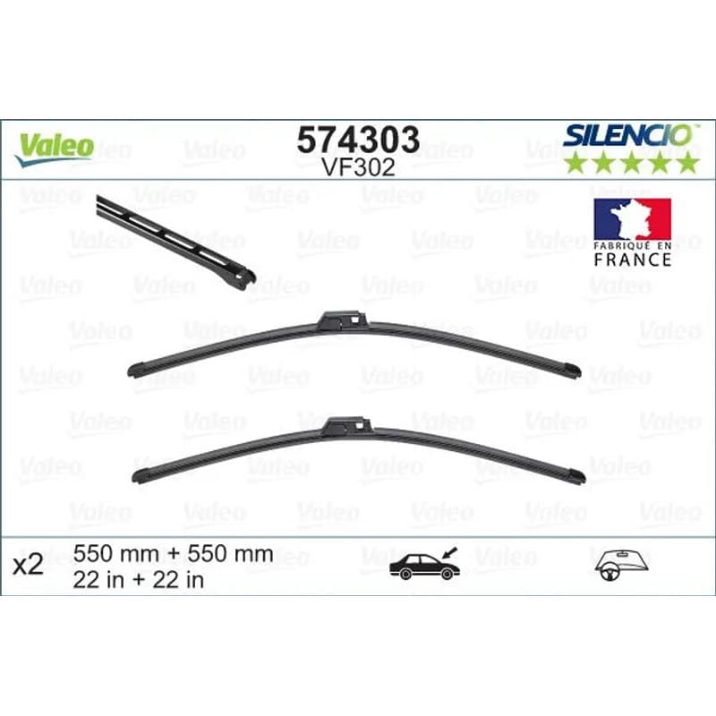 VALEO valytuvai 574303