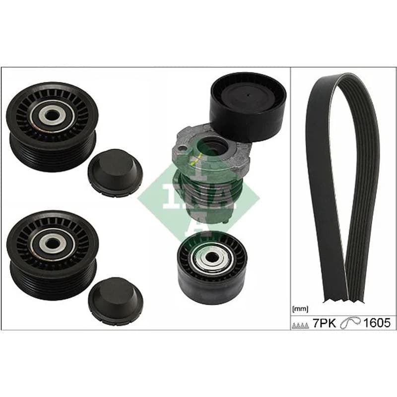 SCHAEFFLERINA V formos rumbuotas diržas, komplektas 529 0316 10