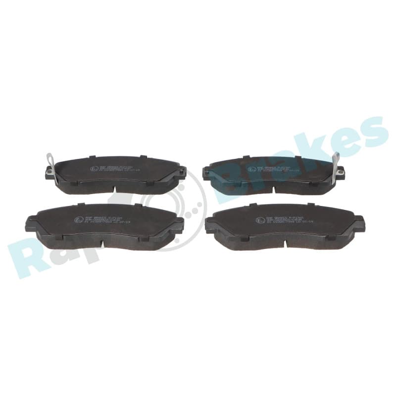 RAPBRAKES stabdžių trinkelių rinkinys, diskinis stabdys R-P1341