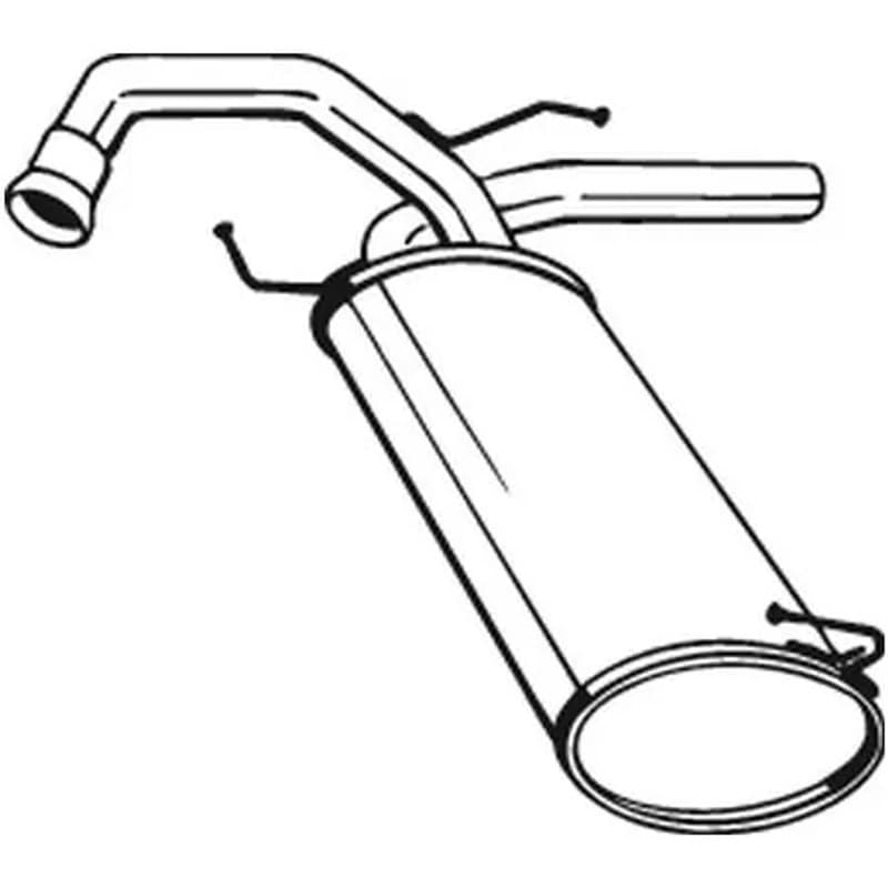 BOSAL galinis duslintuvas 148-171
