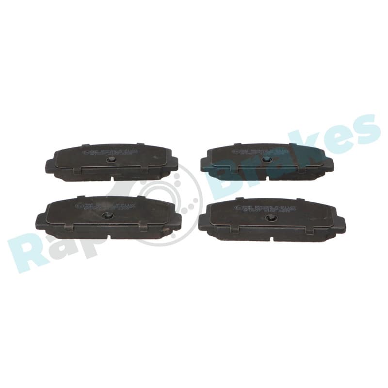 RAPBRAKES stabdžių trinkelių rinkinys, diskinis stabdys R-P1107
