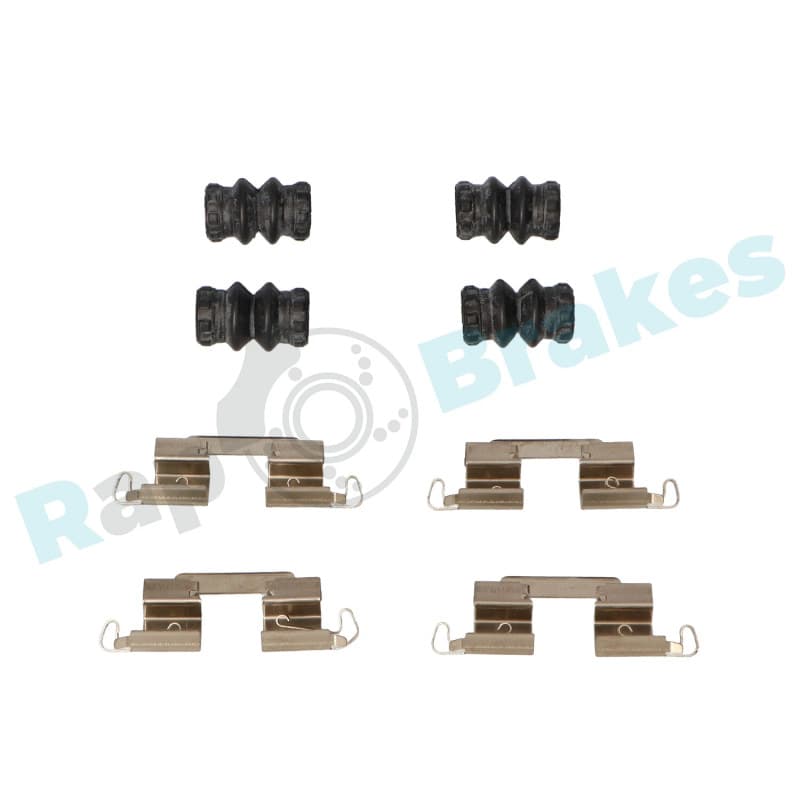 RAPBRAKES priedų komplektas, diskinių stabdžių trinkelės R-U0302