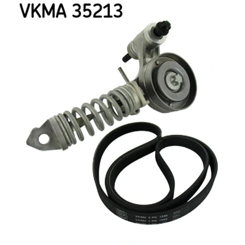 SKF VKMA 35213 V formos rumbuotas diržas, komplektas
