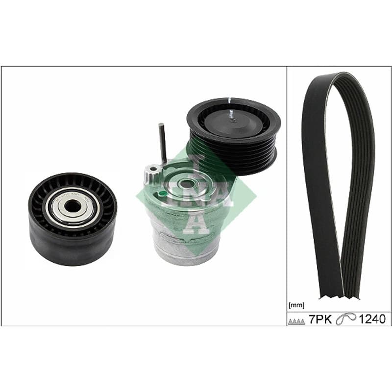 SCHAEFFLERINA V formos rumbuotas diržas, komplektas 529 0282 10
