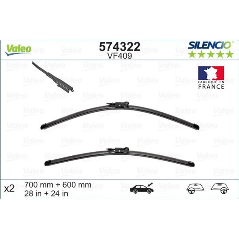 VALEO valytuvai 574322