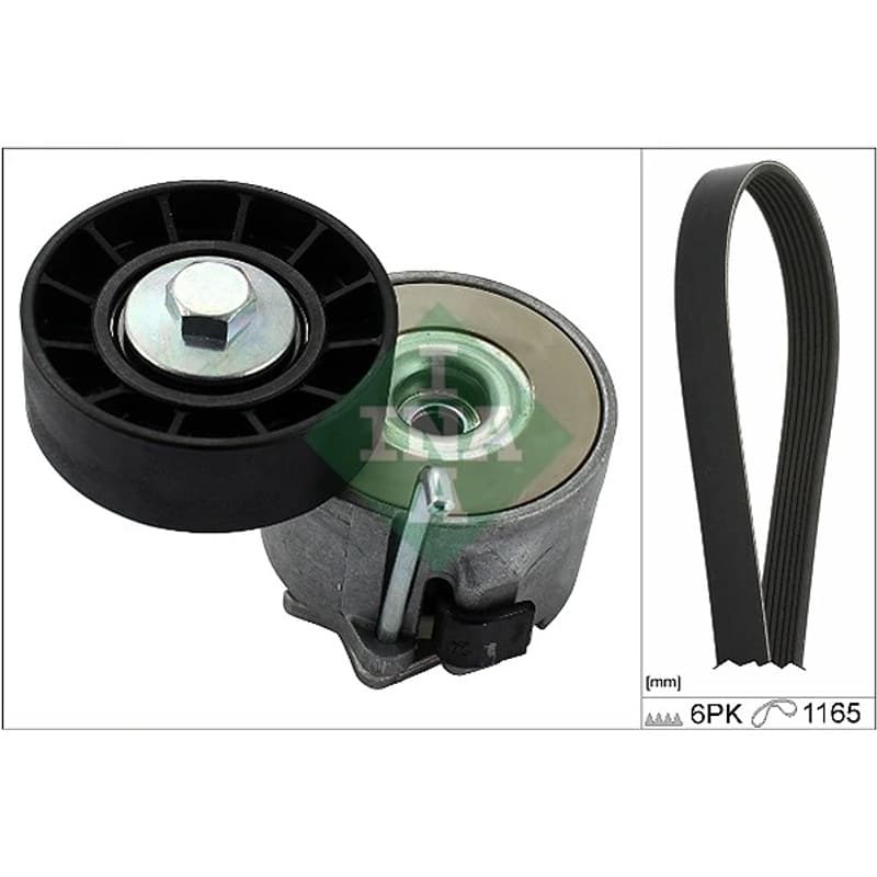 SCHAEFFLERINA V formos rumbuotas diržas, komplektas 529 0267 10