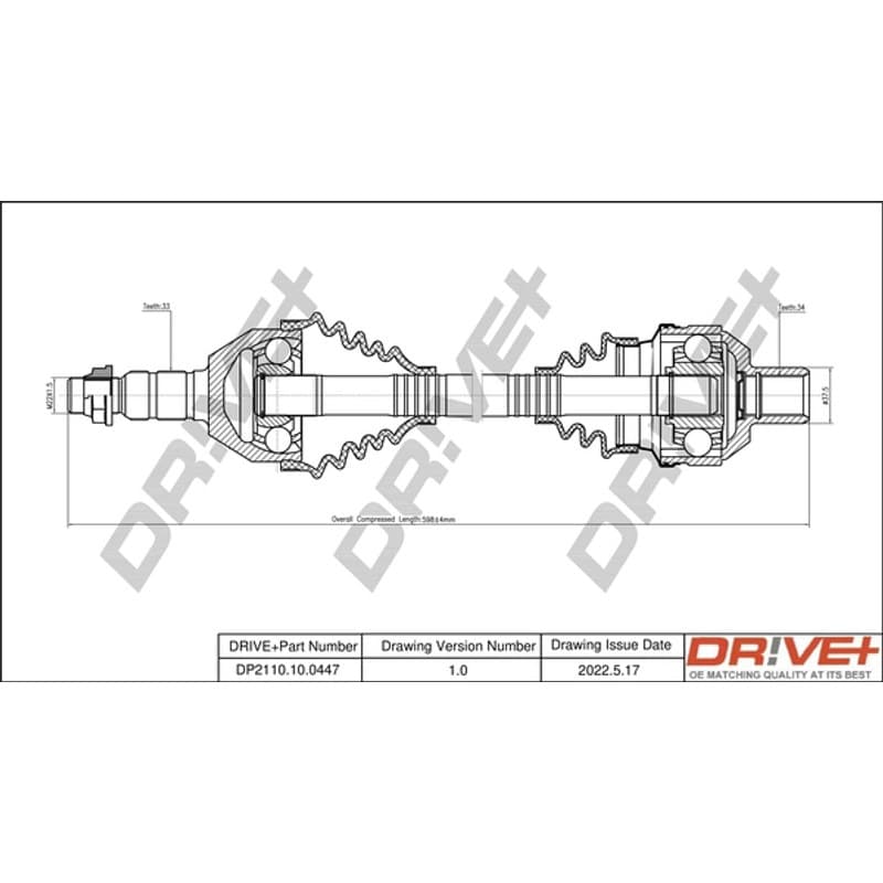 DRVE pusašis DP2110.10.0447