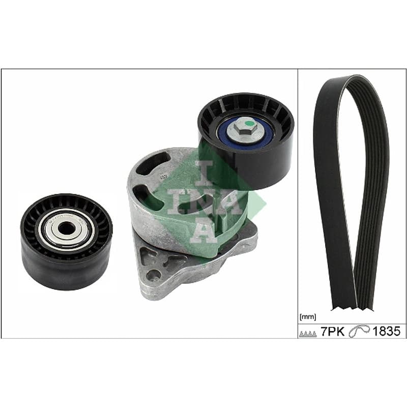 SCHAEFFLERINA V formos rumbuotas diržas, komplektas 529 0438 10