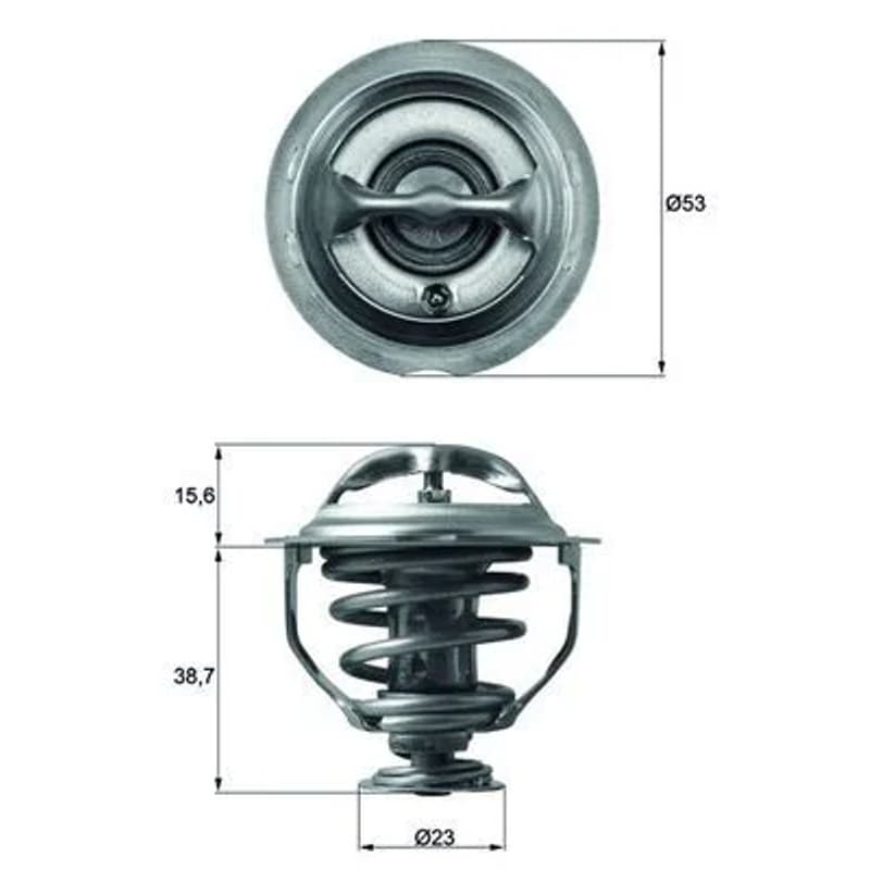 MAHLE TX 117 95D termostatas, aušinimo skystis
