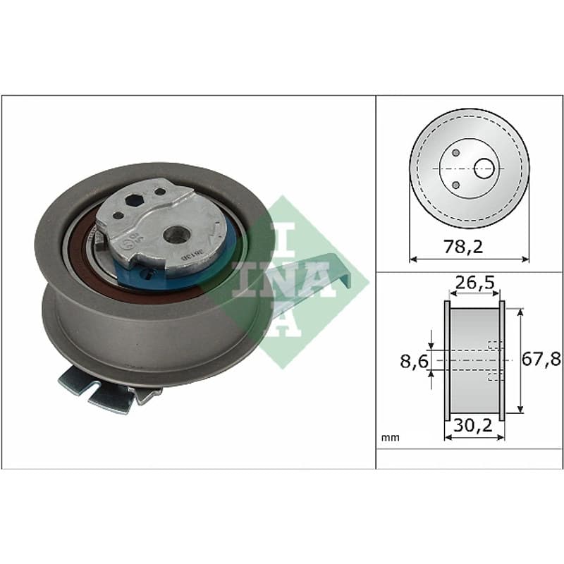 SCHAEFFLERINA įtempiklio skriemulys, paskirstymo diržas 531 0962 10