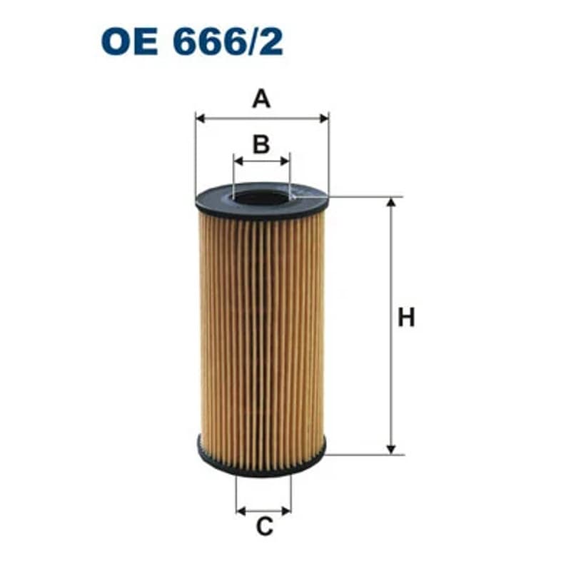 FILTRON alyvos filtras OE 666/2