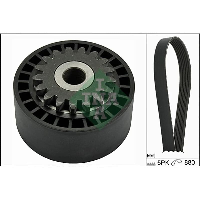 SCHAEFFLERINA V formos rumbuotas diržas, komplektas 529 0172 10