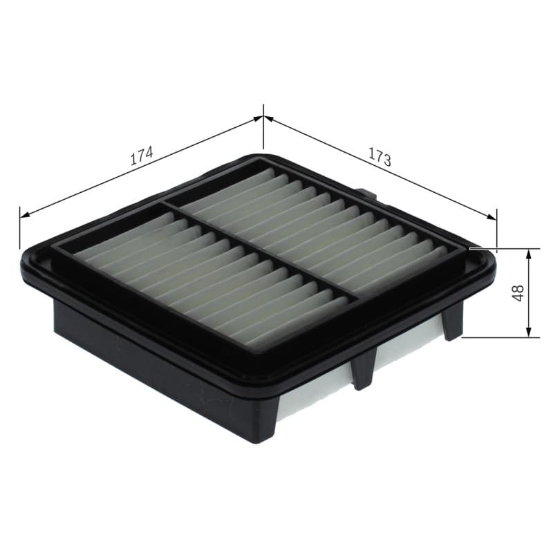 BOSCH F 026 400 729 oro filtras