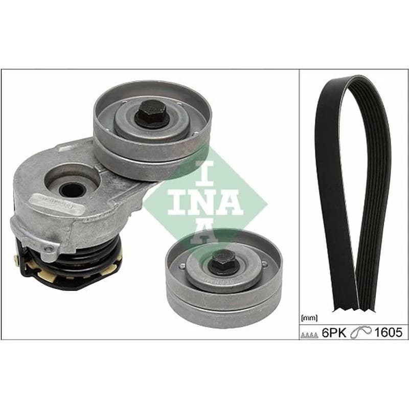 SCHAEFFLERINA V formos rumbuotas diržas, komplektas 529 0330 10