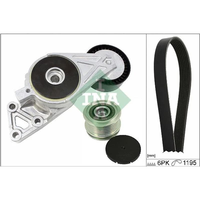 SCHAEFFLERINA V formos rumbuotas diržas, komplektas 529 0470 20