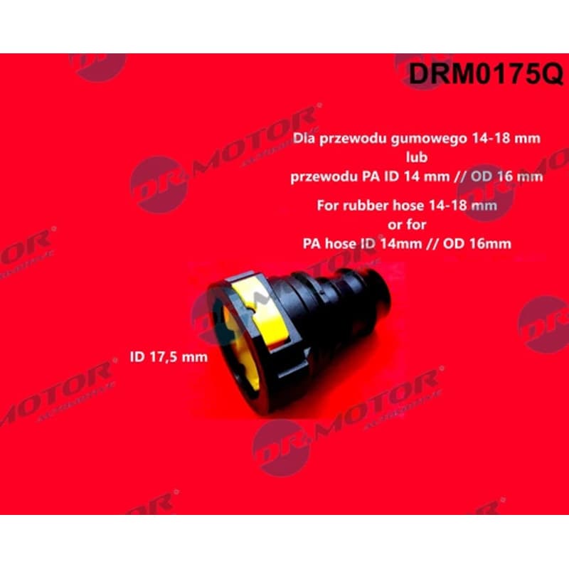 DRMOTORAUTOMOTIVE žarnos suleidimas, degalų žarna DRM0175Q