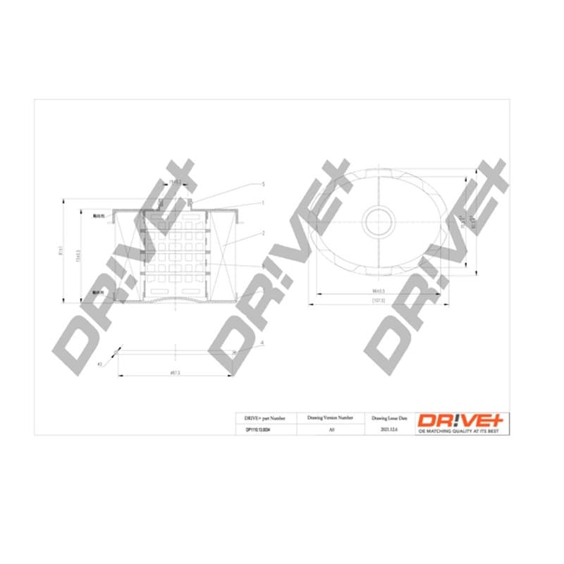 DRVE kuro filtras DP1110.13.0034