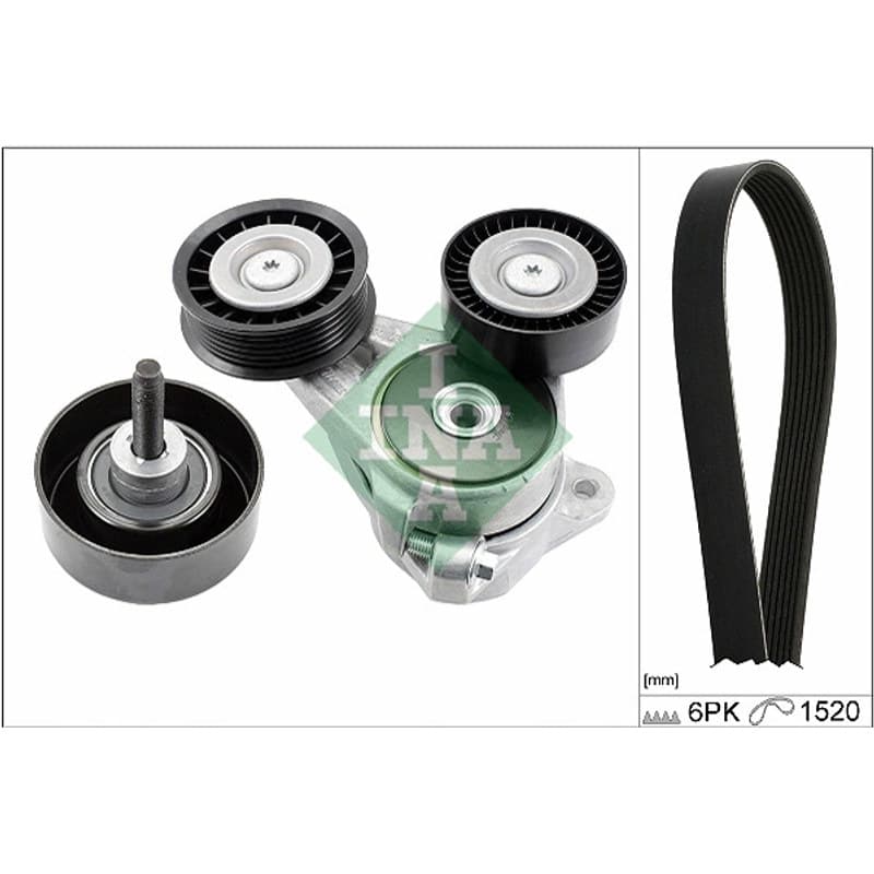 SCHAEFFLERINA V formos rumbuotas diržas, komplektas 529 0376 10
