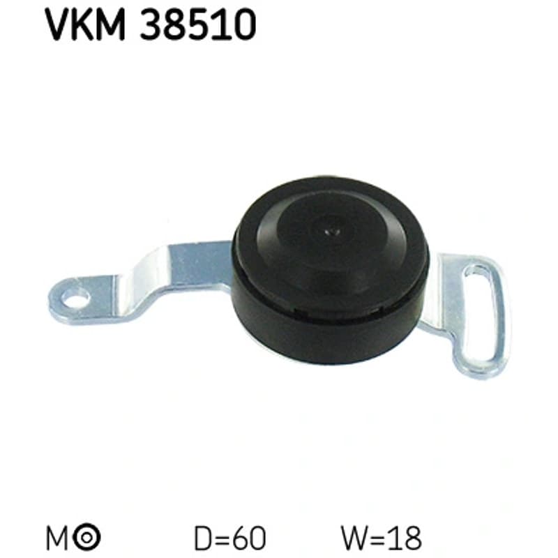 SKF VKM 38510 diržo įtempiklis, V formos rumbuotas diržas