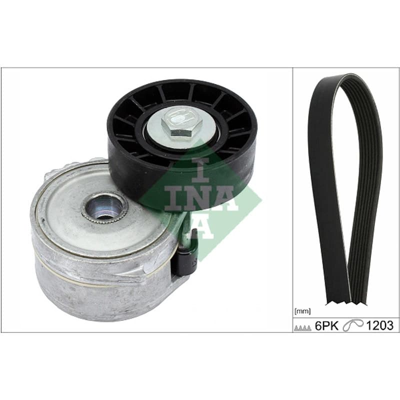 SCHAEFFLERINA V formos rumbuotas diržas, komplektas 529 0226 10