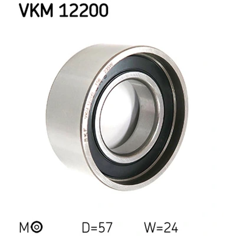 SKF VKM 12200 įtempiklio skriemulys, paskirstymo diržas