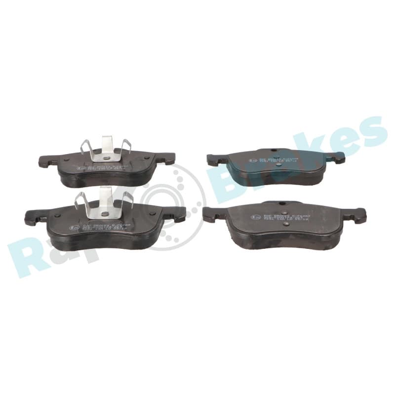 RAPBRAKES stabdžių trinkelių rinkinys, diskinis stabdys R-P0289