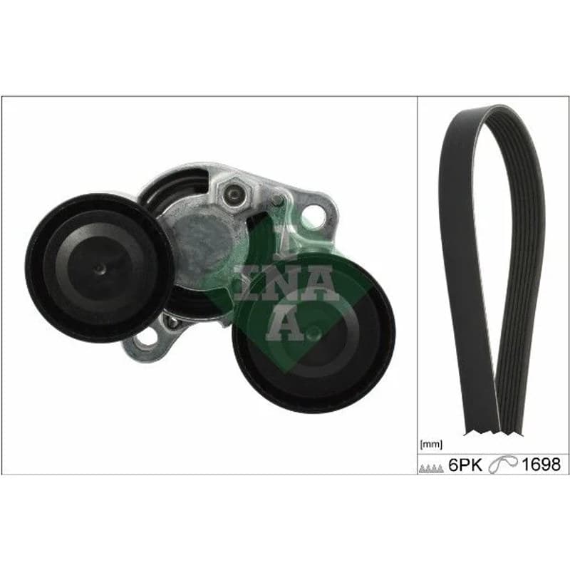 SCHAEFFLERINA V formos rumbuotas diržas, komplektas 529 0206 10