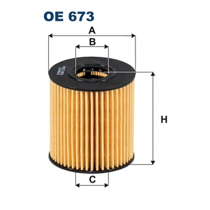 FILTRON Alyvos filtras OE 673