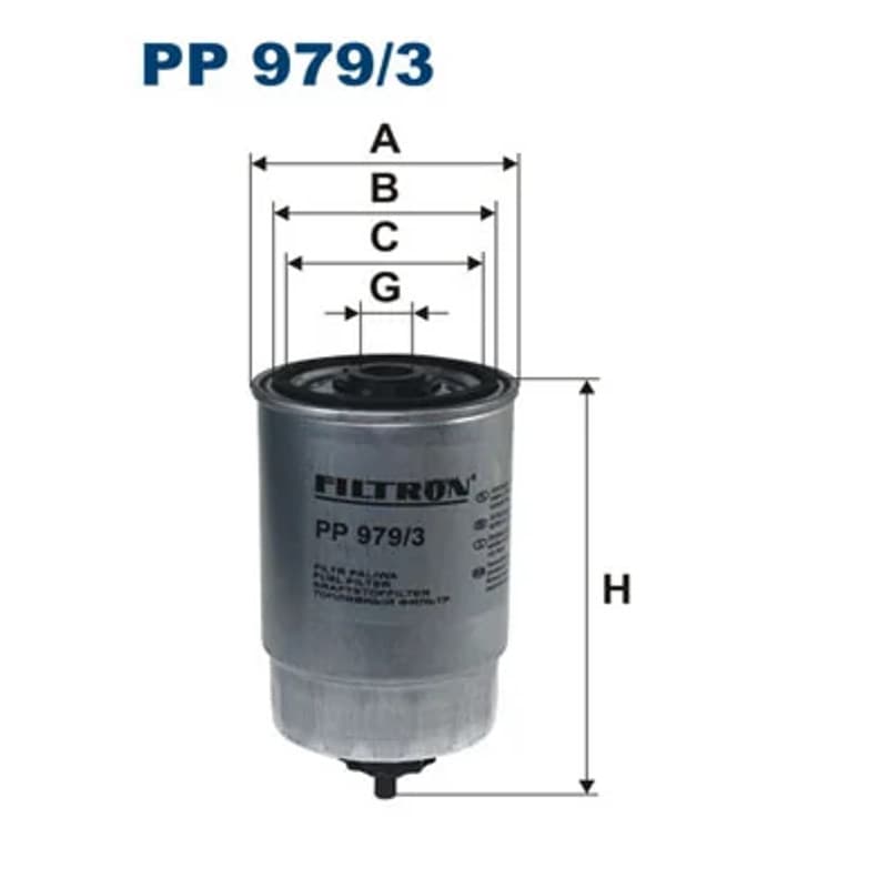FILTRON kuro filtras PP 979/3