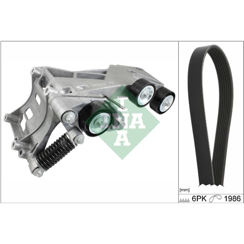 SCHAEFFLERINA V formos rumbuotas diržas, komplektas 529 0233 10