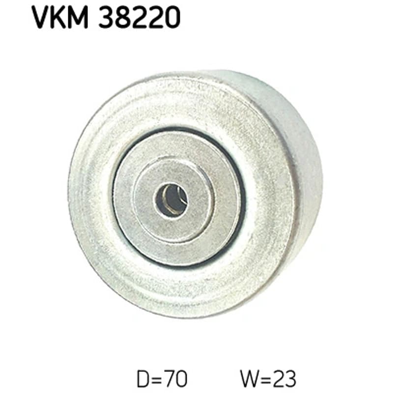 SKF VKM 38220 diržo įtempiklis, V formos rumbuotas diržas