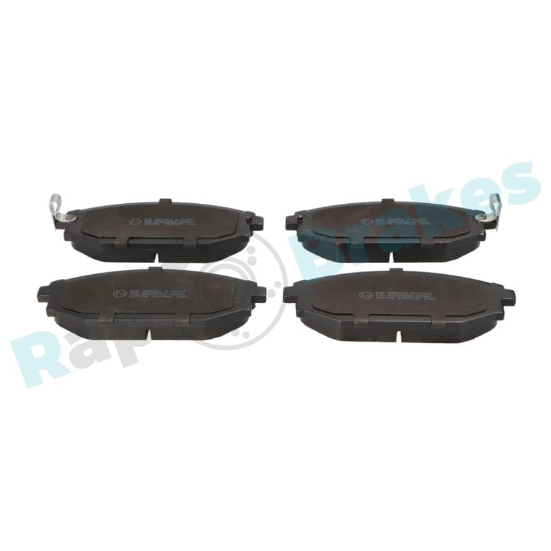 RAPBRAKES stabdžių trinkelių rinkinys, diskinis stabdys R-P1037