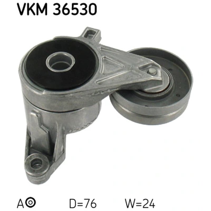 SKF VKM 36530 diržo įtempiklis, V formos rumbuotas diržas