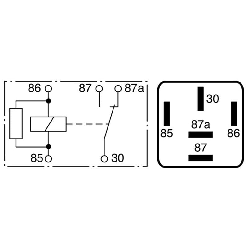 BOSCH 0 986 332 041 relė, pagrindinė srovė