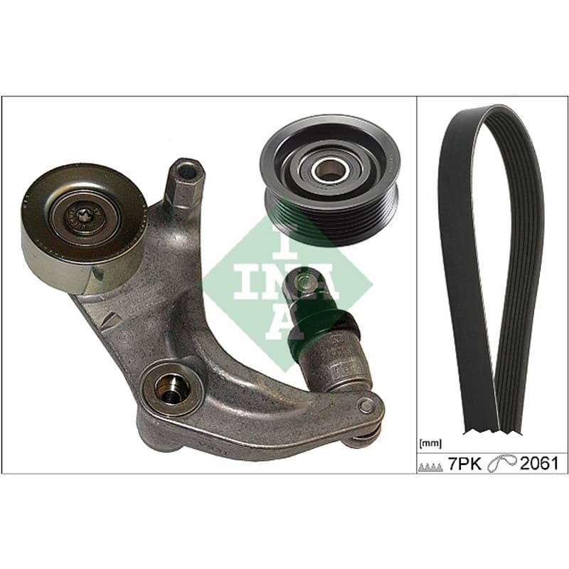 SCHAEFFLERINA V formos rumbuotas diržas, komplektas 529 0152 10