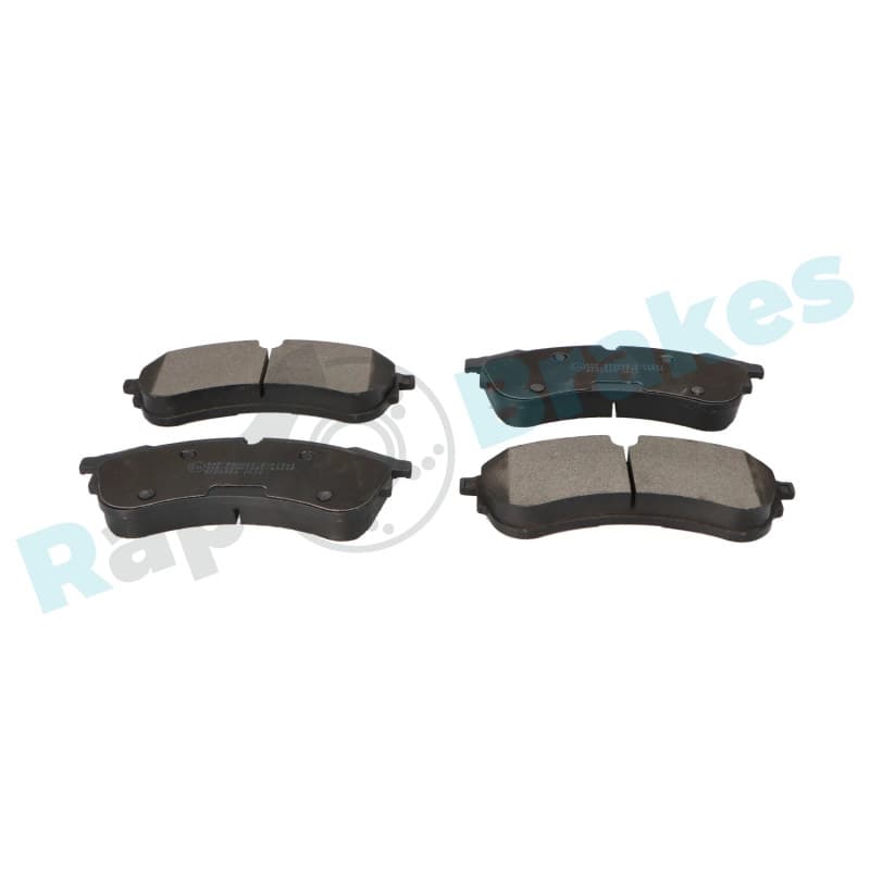 RAPBRAKES stabdžių trinkelių rinkinys, diskinis stabdys R-P1561