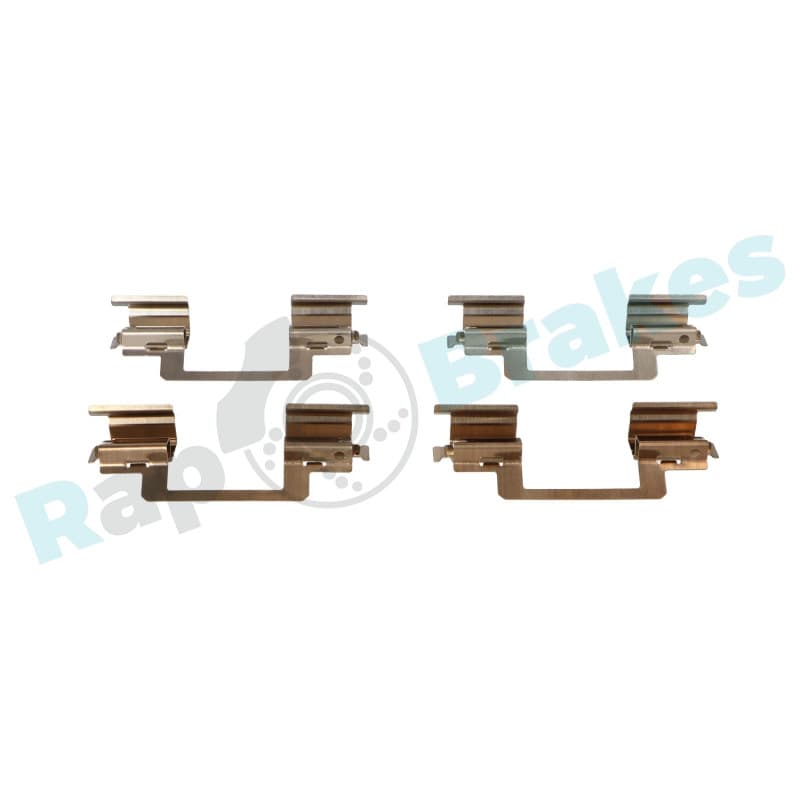 RAPBRAKES R-U0288 priedų komplektas, diskinių stabdžių trinkelės