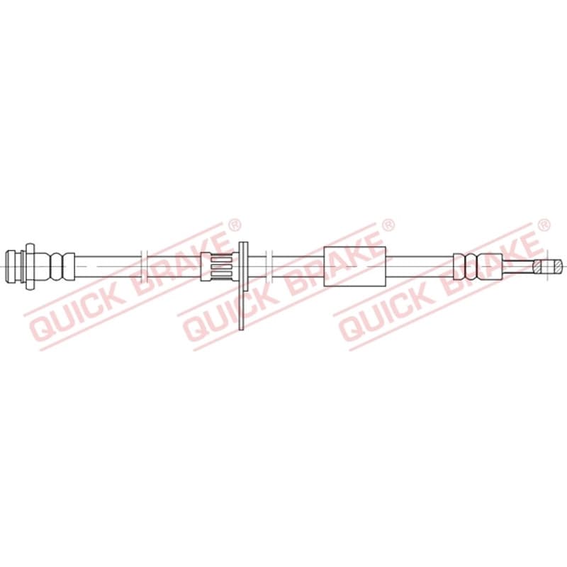 QUICKBRAKE stabdžių žarnelė 58.850