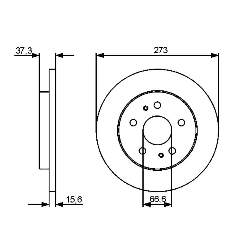 BOSCH 0 986 479 432 stabdžių diskas