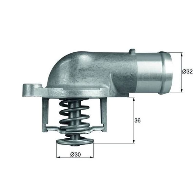 MAHLE TI 212 87D termostatas, aušinimo skystis