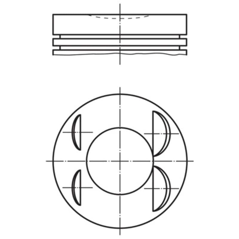 MAHLE 021 PI 00127 000 stūmoklis