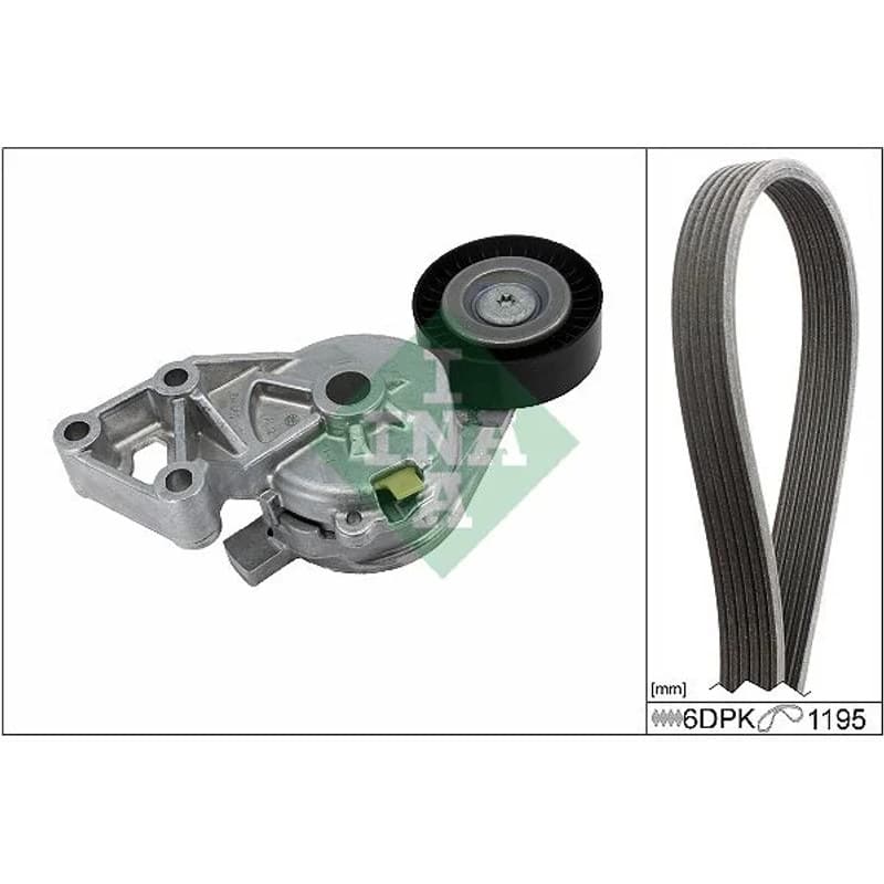 SCHAEFFLERINA 529 0465 10 V formos rumbuotas diržas, komplektas