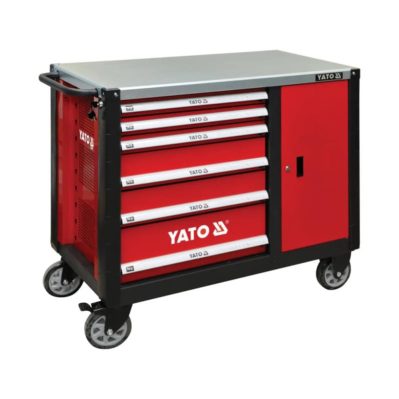 YATO Mobilus darbo stalas su 6 stalčiais YT-09002