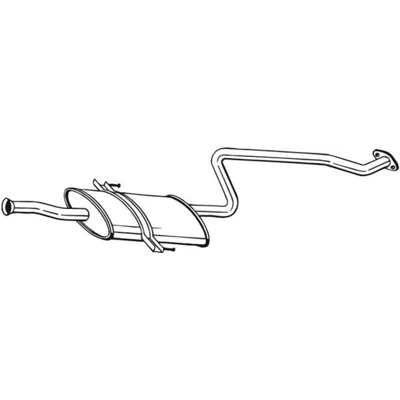 BOSAL vidurinis duslintuvas 284-301