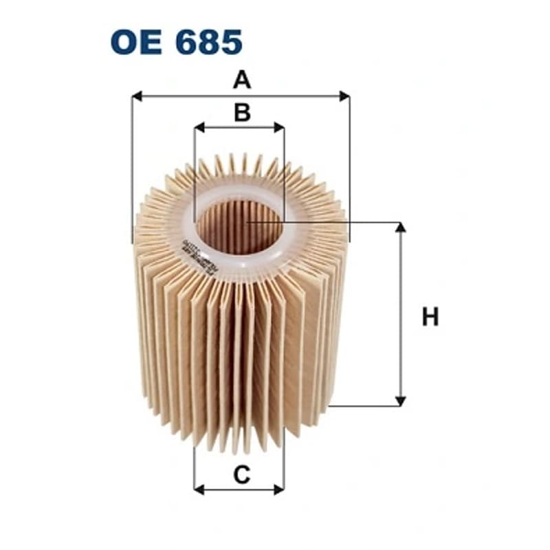 FILTRON Alyvos filtras OE 685