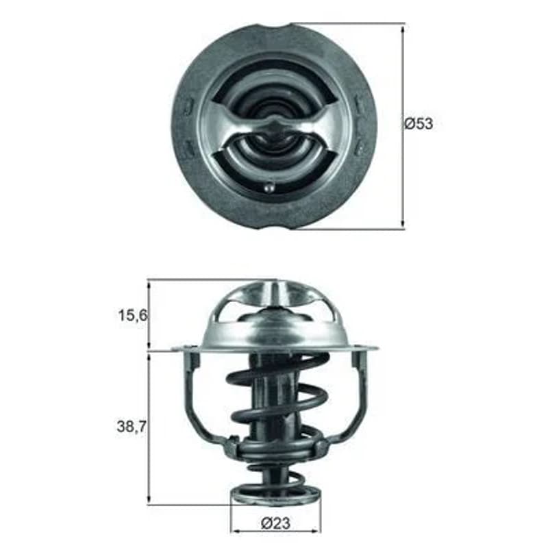 MAHLE TX 200 90D termostatas, aušinimo skystis